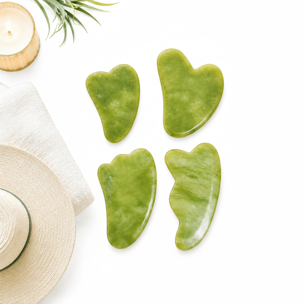 Calevia™️ Natural Jade Gua Sha Tool